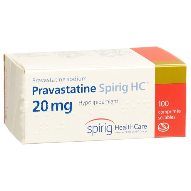 Pravastatin Spirig HC 20mg, Tabletten