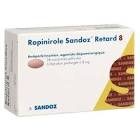 ROPINIROLE Sandoz Retard cpr ret 8 mg 28 pce