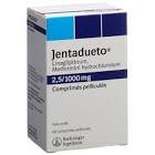 Jentadueto 2.5 mg/1000 mg, Filmtabletten