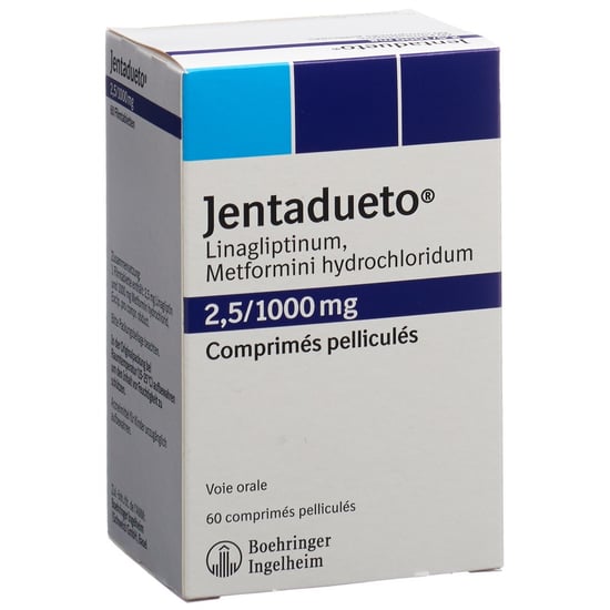 Jentadueto 2.5 mg/1000 mg, Filmtabletten