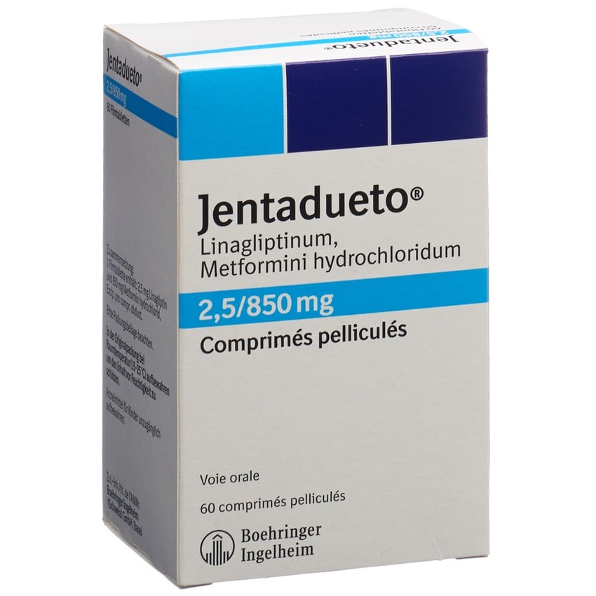 Jentadueto 2.5 mg/850 mg, Filmtabletten