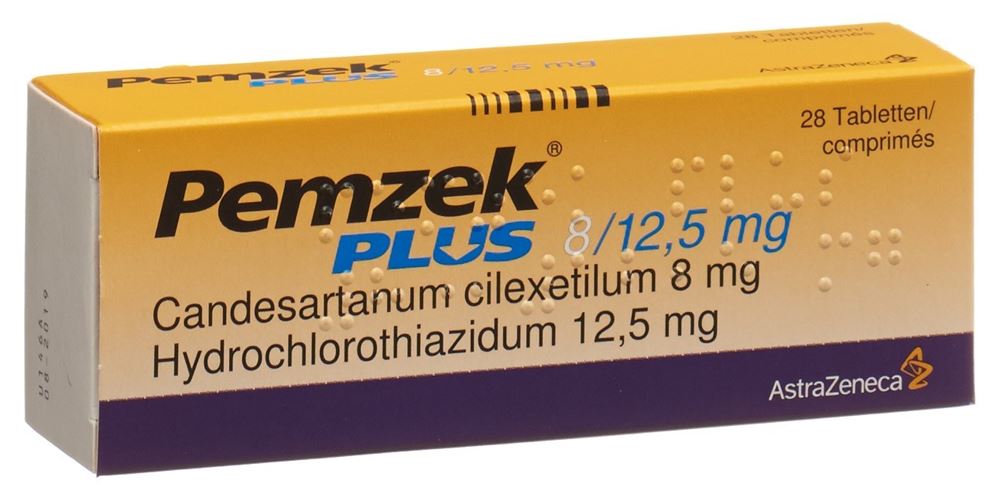 PEMZEK PLUS cpr 8/12.5 mg 28 pce