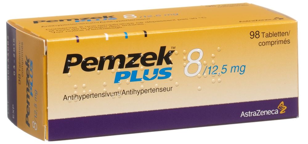 PEMZEK PLUS cpr 8/12.5 mg 98 pce