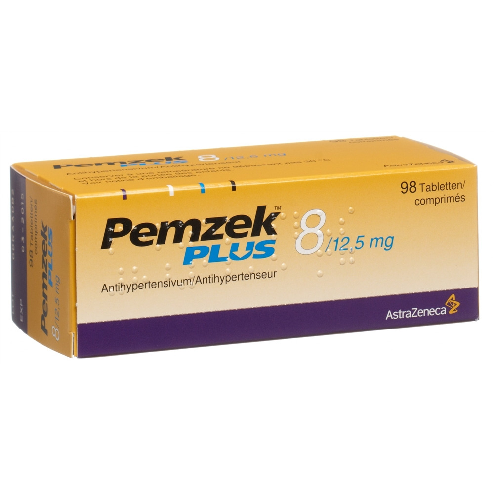 Pemzek PLUS 8/12.5 mg, Tabletten