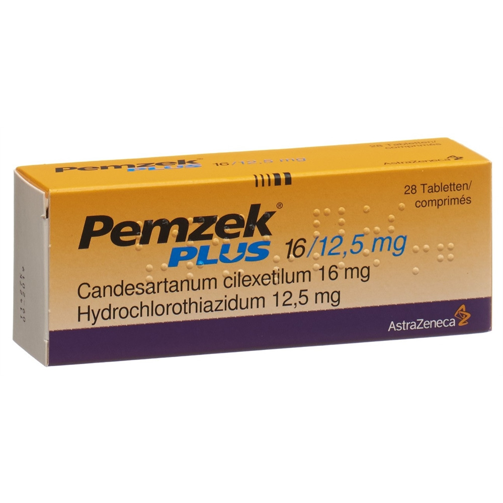 Pemzek PLUS 16/12.5 mg, Tabletten