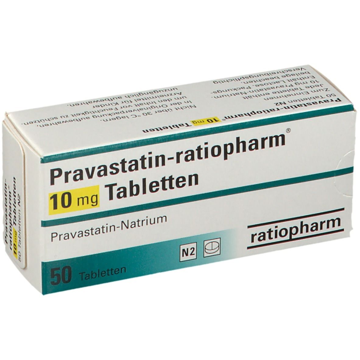 Pravastax 10 mg, Tabletten
