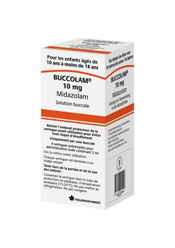 Buccolam 10mg/2mL, Lösung zur Anwendung in der Mundhöhle
