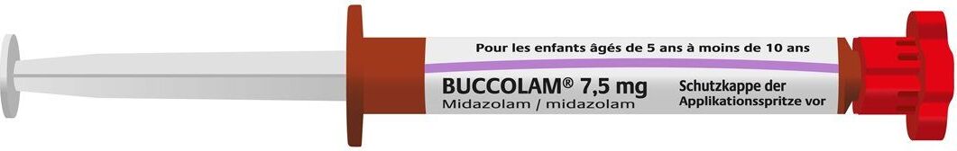 Buccolam 7.5mg/1.5mL, Lösung zur Anwendung in der Mundhöhle