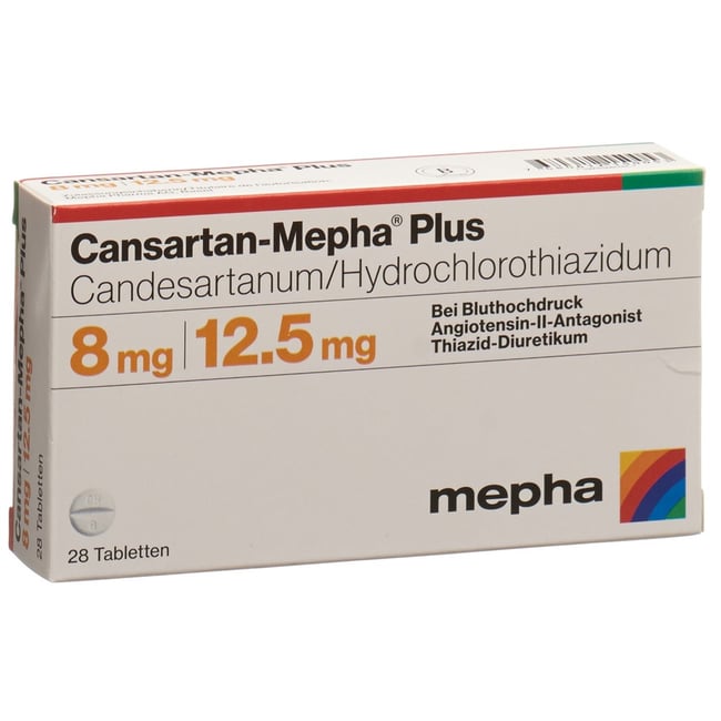 Candesartan Plus CPS, cpr 8/12.5mg , blist 28 pce
