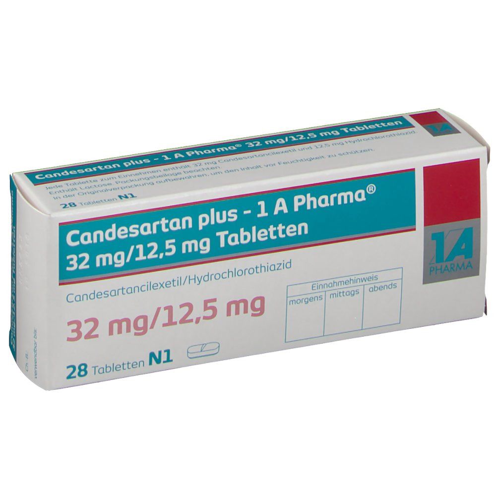 CANDESARTAN PLUS CHEPLAPHARM 32/12.5 mg, Tabletten