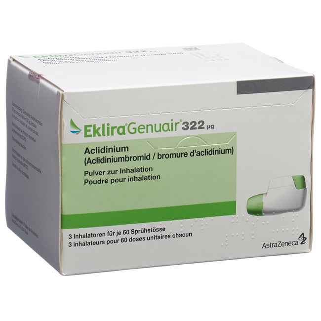 Eklira Genuair, Pulver zur Inhalation
