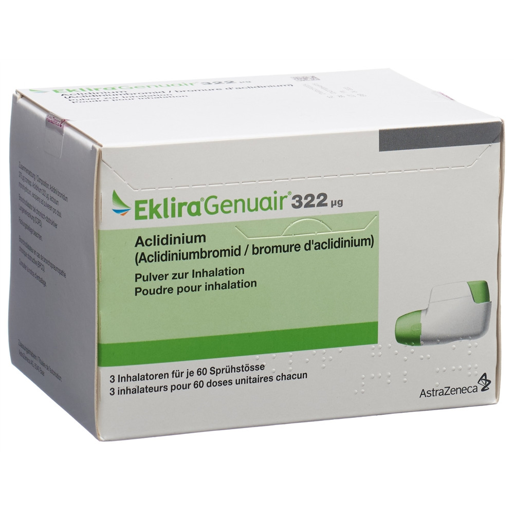 Eklira Genuair, Pulver zur Inhalation