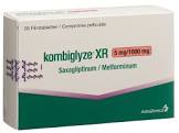 Kombiglyze XR 5 mg/ 500 mg , Filmtabletten