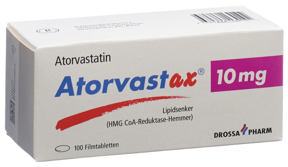 ATORVASTAX cpr pell 10 mg 100 pce