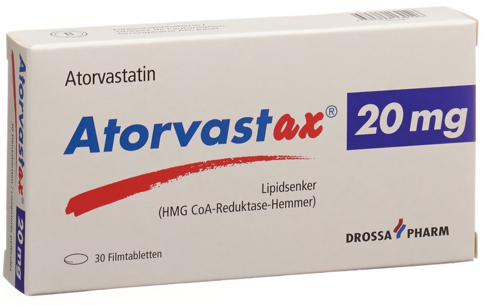 ATORVASTAX cpr pell 20 mg 30 pce