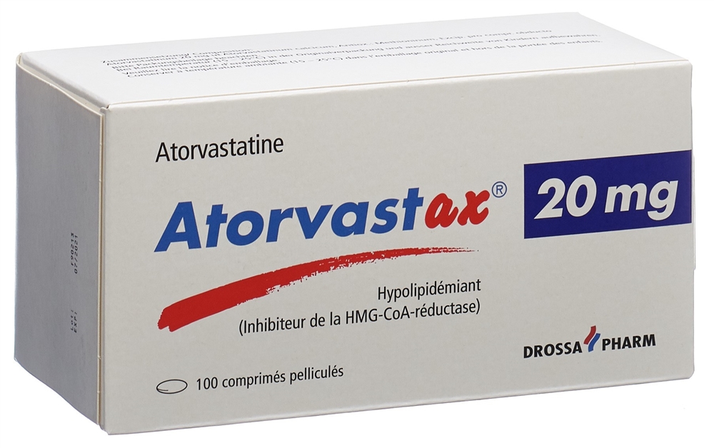 ATORVASTAX cpr pell 20 mg 100 pce