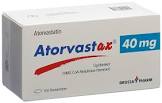 Atorvastax 40 mg, Filmtabletten