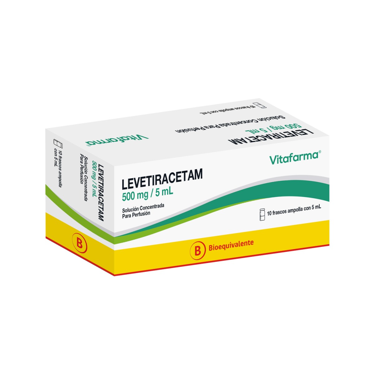 Levetiracetam-Mepha 500 mg/5 ml, Konzentrat zur Herstellung einer Infusionslösung
