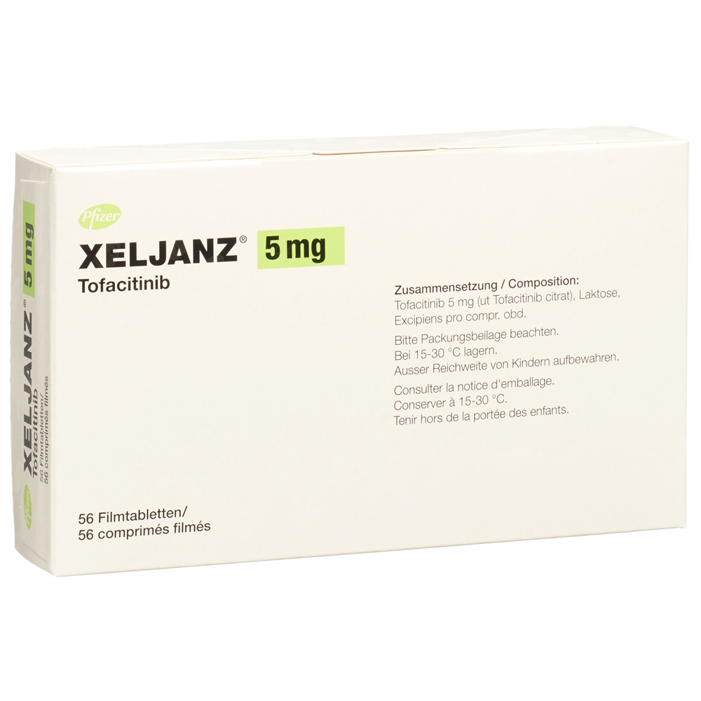 XELJANZ cpr pell 5 mg 56 pce