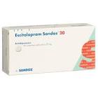 Escitalopram Sandoz 20 mg, Filmtabletten