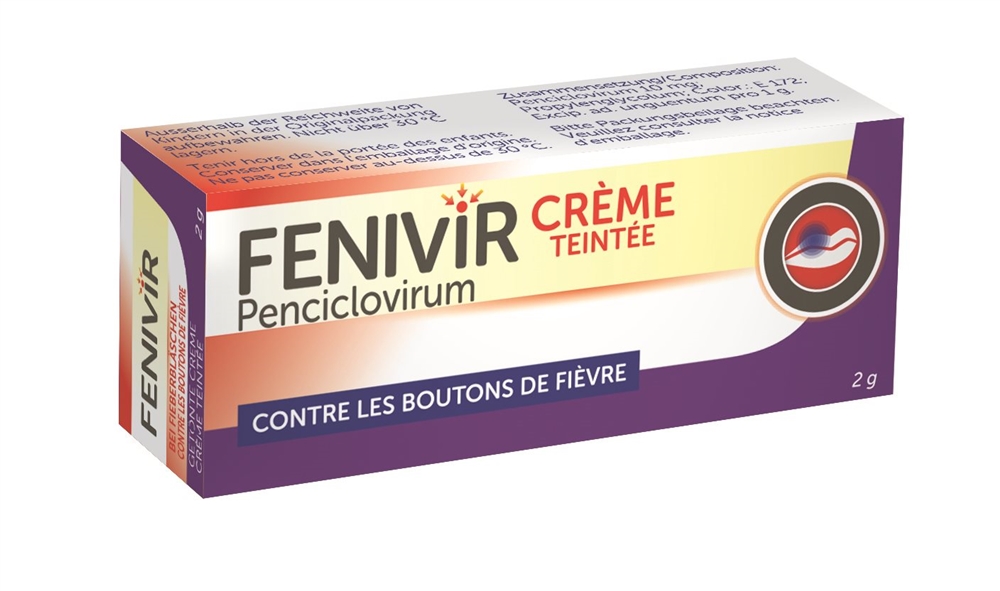 Fenivir, Crème teintée
