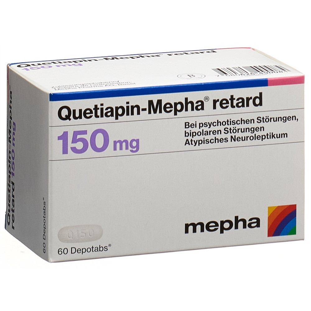 QUETIAPIN Mepha retard depotabs 400 mg 60 pce