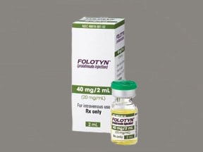 Folotyn 40 mg/2 ml, Infusionslösung