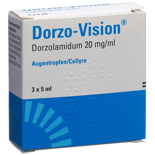 DORZO-VISION gtt opht 2 % 3 fl 5 ml