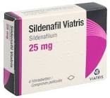 Sildenafil Viatris 25 mg, Filmtabletten
