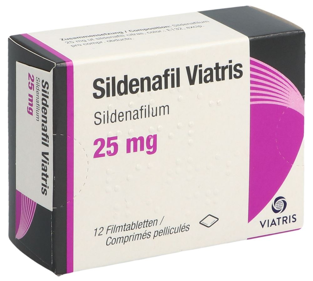 SILDENAFIL Viatris cpr pell 25 mg 12 pce