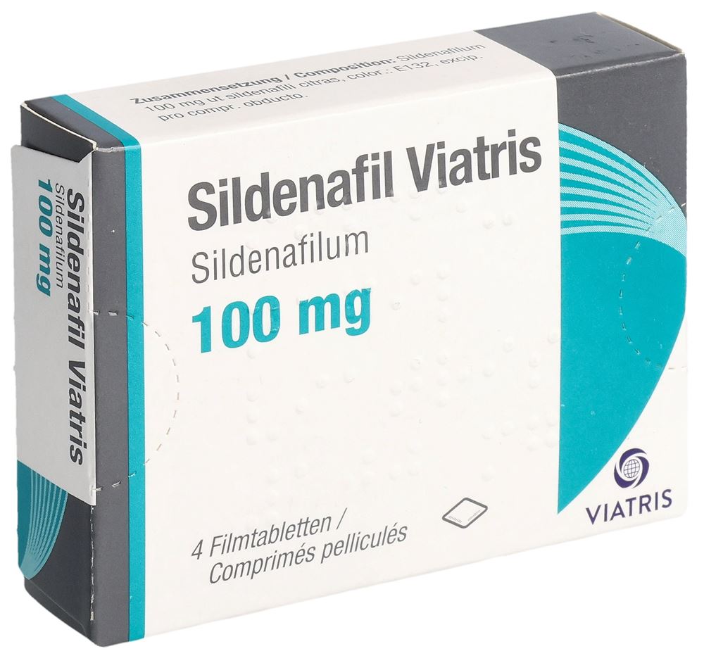 SILDENAFIL Viatris cpr pell 100 mg 4 pce
