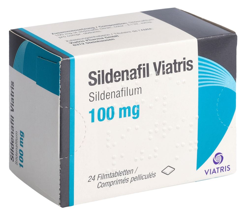 SILDENAFIL Viatris cpr pell 100 mg 24 pce