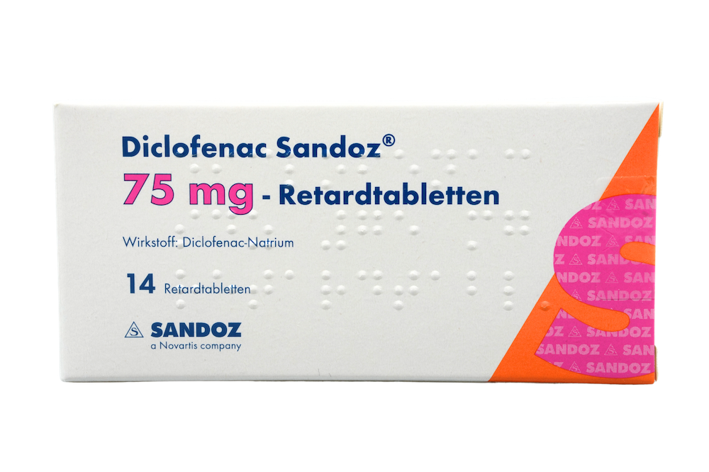 Diclo-Acino 75 retard, Retardtabletten