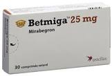 BETMIGA cpr ret 25 mg 10 pce