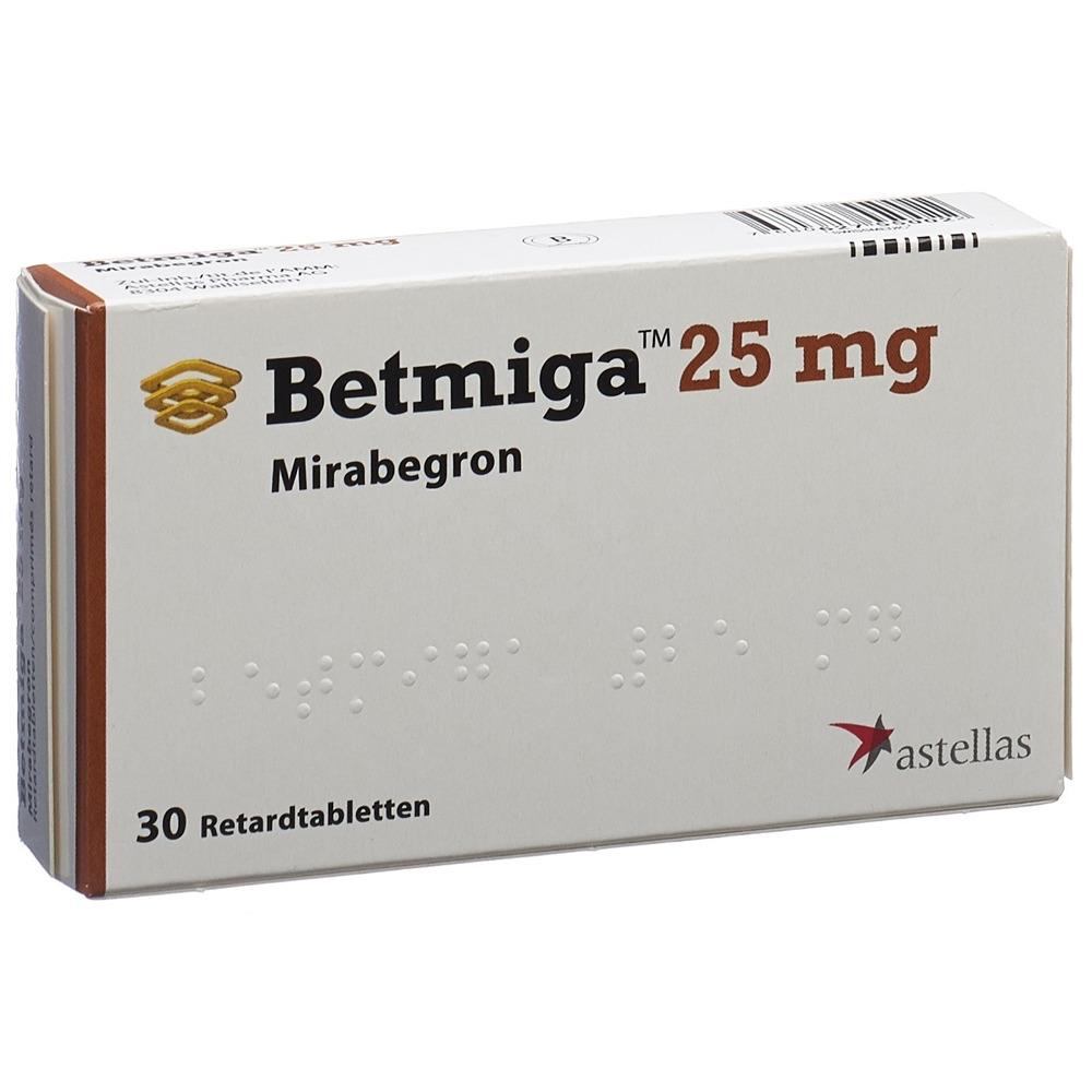 BETMIGA cpr ret 25 mg 10 pce