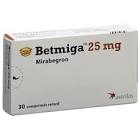 BETMIGA cpr ret 25 mg 30 pce