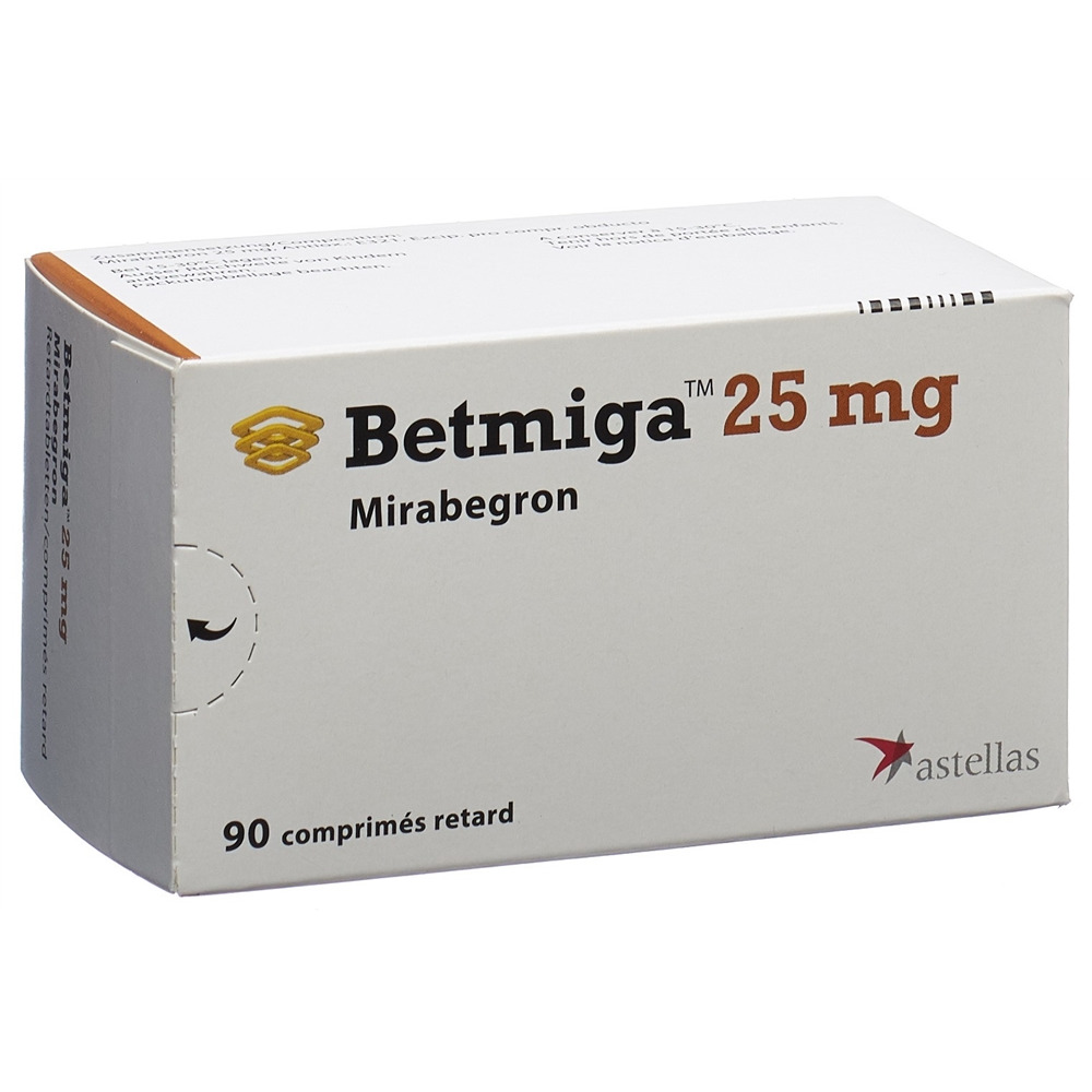 BETMIGA cpr ret 25 mg 90 pce