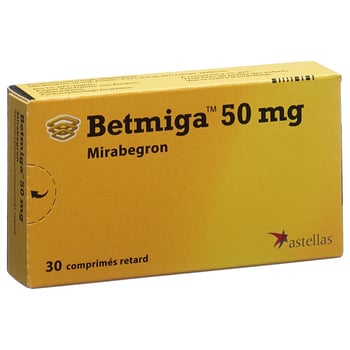BETMIGA cpr ret 50 mg 30 pce