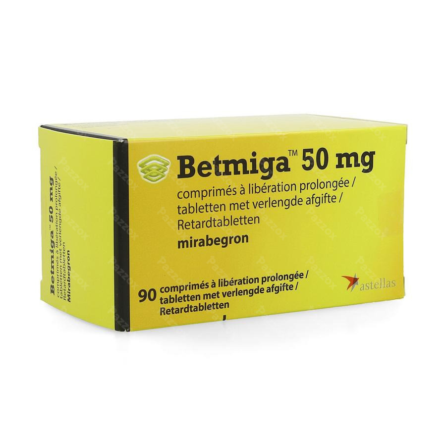 BETMIGA cpr ret 50 mg 90 pce