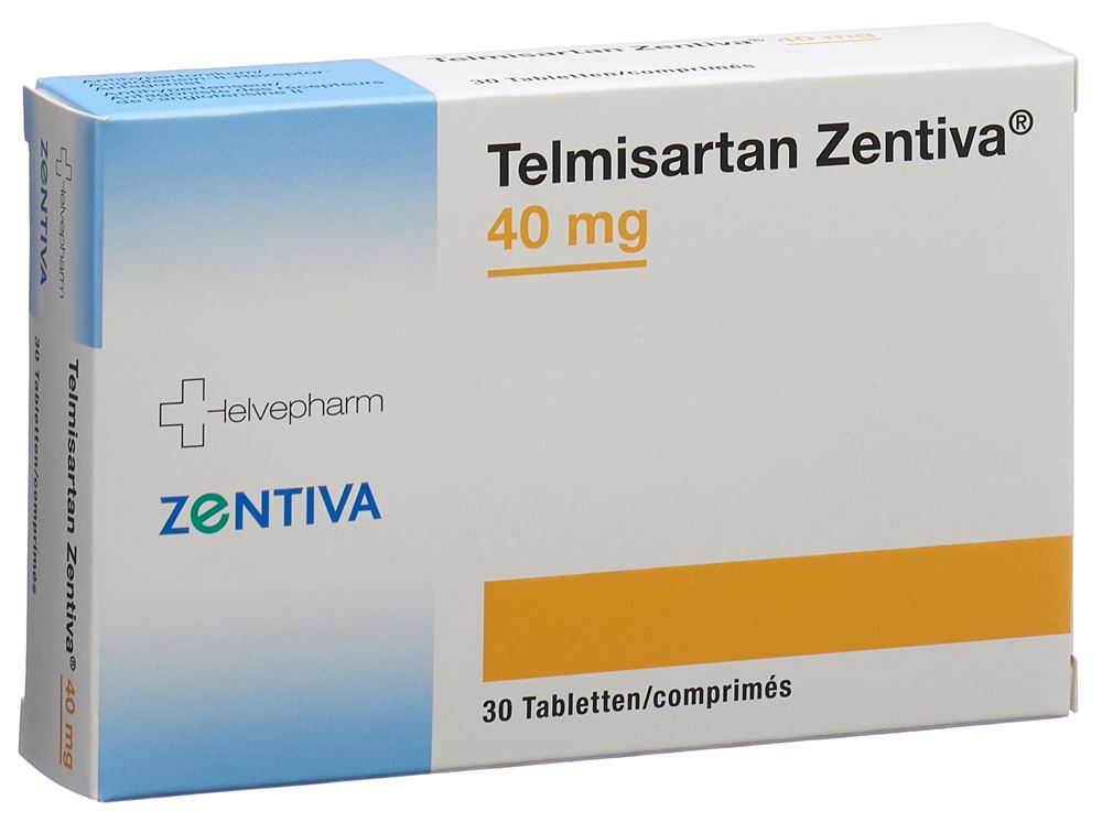 TELMISARTAN Zentiva cpr 40 mg 30 pce