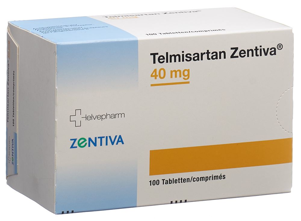 TELMISARTAN Zentiva cpr 40 mg 100 pce