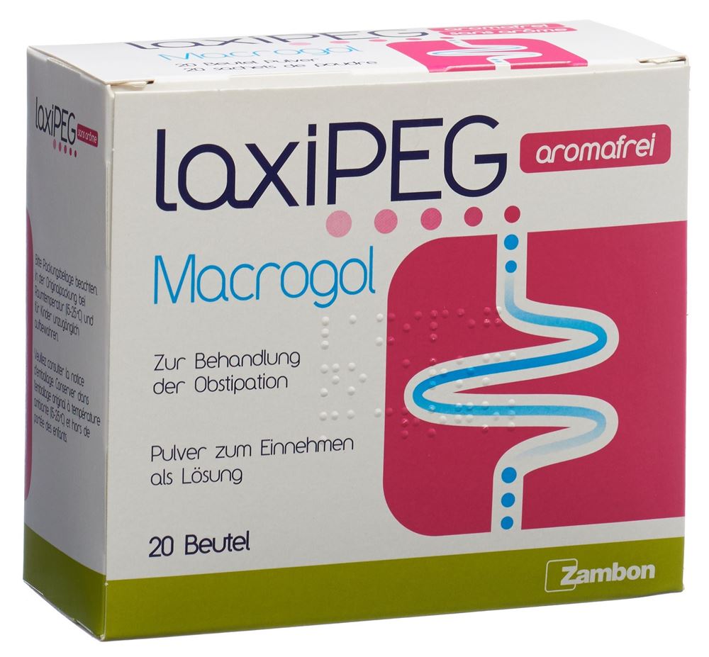 LAXIPEG pdr sans arôme sach 20 pce