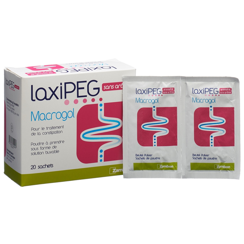 LAXIPEG pdr sans arôme sach 20 pce