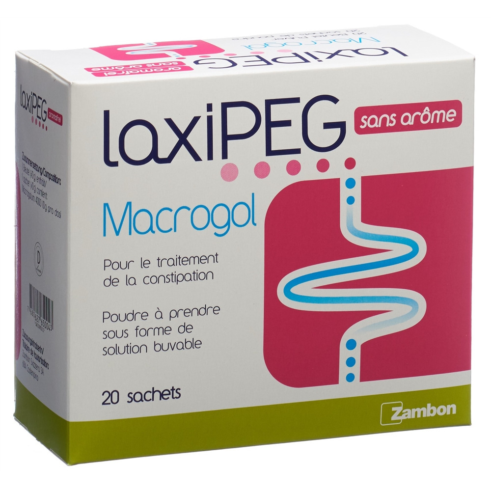 LAXIPEG pdr sans arôme sach 20 pce