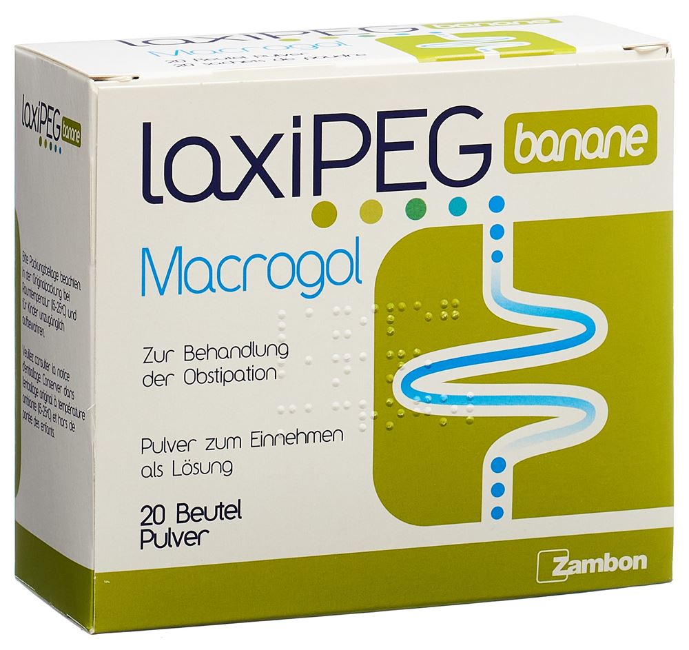 LAXIPEG banane pdr sach 20 pce