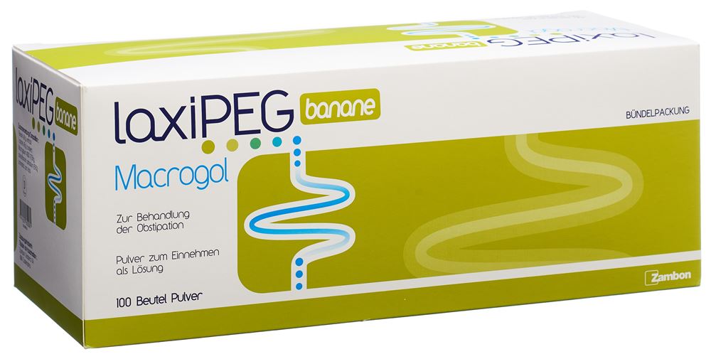 LAXIPEG banane pdr sach 100 pce