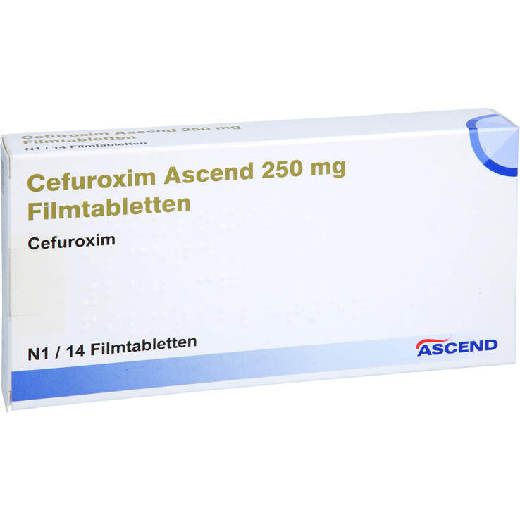 Cefuroxim-Acino 250 mg, Filmtabletten