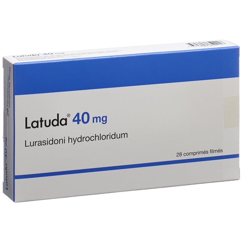LATUDA cpr pell 40 mg 28 pce