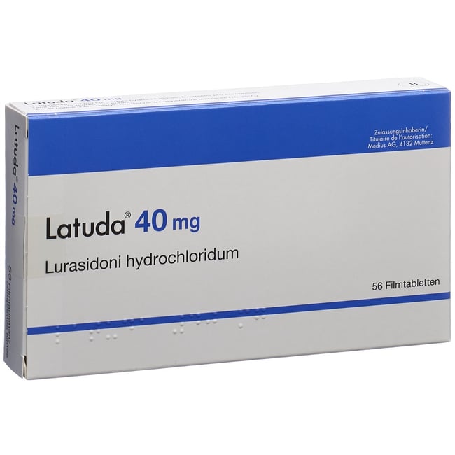 Latuda 40 mg, Filmtabletten