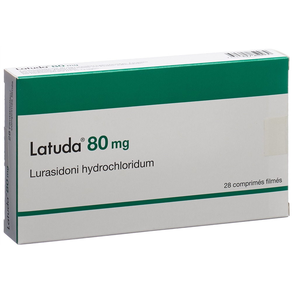LATUDA 80 mg cpr pell 28 pce